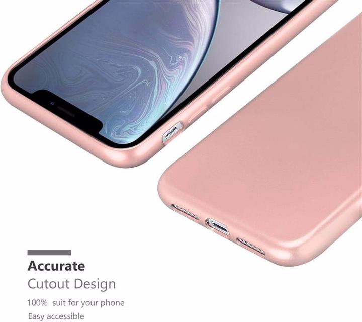 Image du produit Cadorabo Couverture métallique mate TPU (Apple iPhone XR)