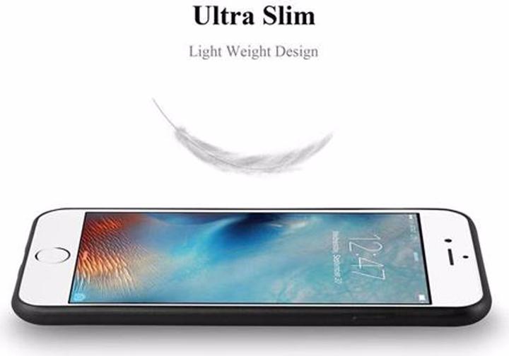Image du produit Cadorabo Couverture métallique mate TPU (Apple iPhone 6 Plus)