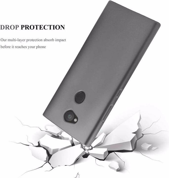 Image du produit Cadorabo Couverture métallique mate TPU (Sony Xperia L2)