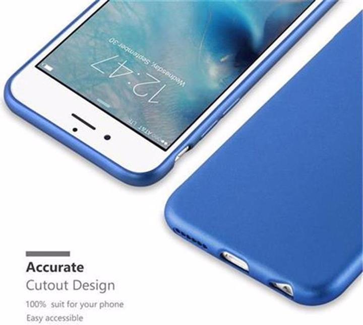 Actual product image Cadorabo TPU Matt Metallic Cover (Apple iPhone 6 Plus)