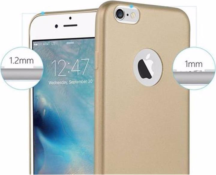 Immagine prodotto Cadorabo Copertura metallica opaca in TPU (Apple iPhone 6 Plus)