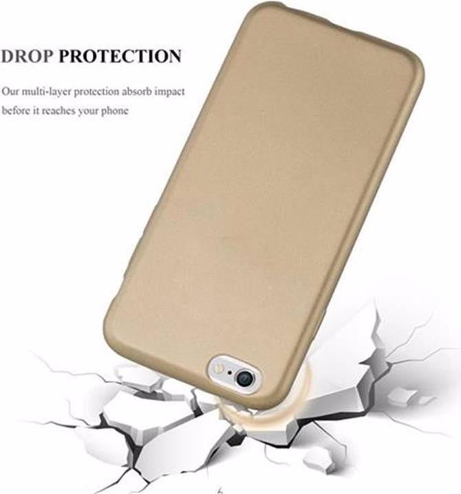 Immagine prodotto Cadorabo Copertura metallica opaca in TPU (Apple iPhone 6)