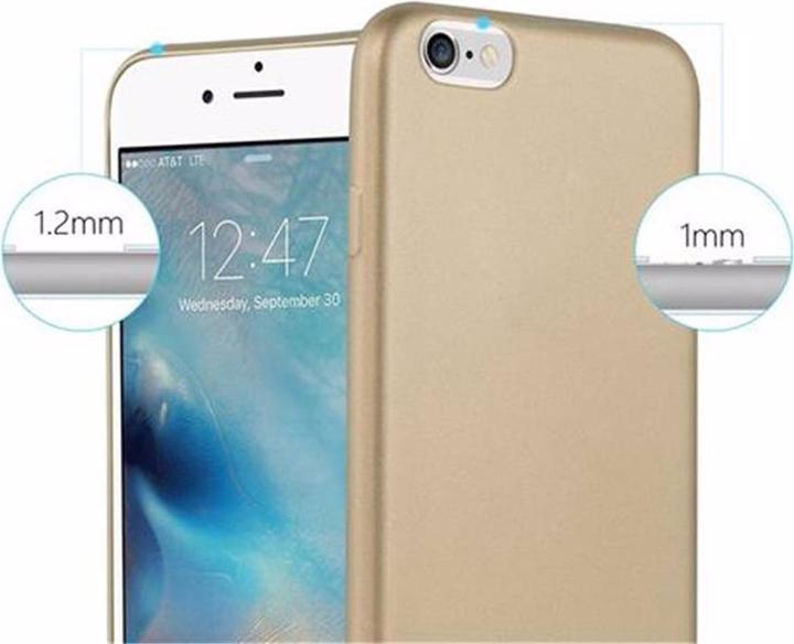 Immagine prodotto Cadorabo Copertura metallica opaca in TPU (Apple iPhone 6)