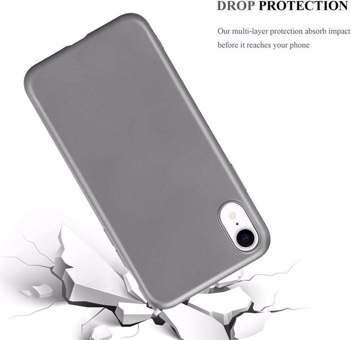 Actual product image Cadorabo TPU Matt Metallic Cover (Apple iPhone XR)