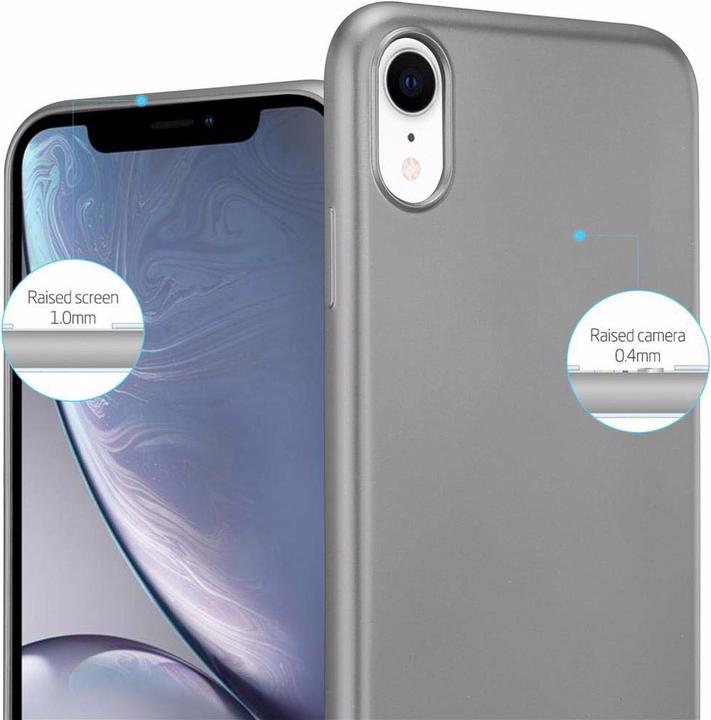 Actual product image Cadorabo TPU Matt Metallic Cover (Apple iPhone XR)
