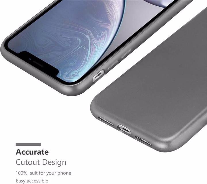 Actual product image Cadorabo TPU Matt Metallic Cover (Apple iPhone XR)