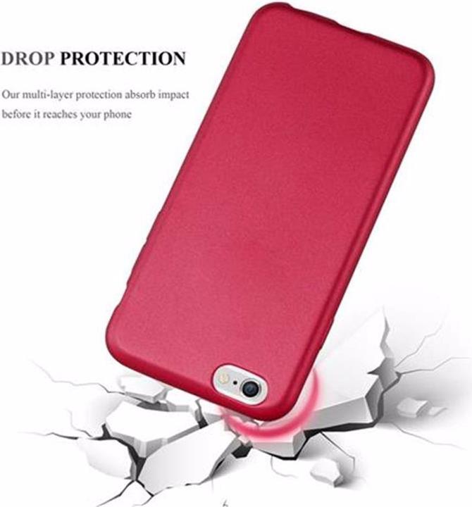 Immagine prodotto Cadorabo Copertura metallica opaca in TPU (Apple iPhone 6)