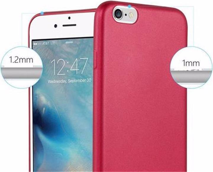 Immagine prodotto Cadorabo Copertura metallica opaca in TPU (Apple iPhone 6)
