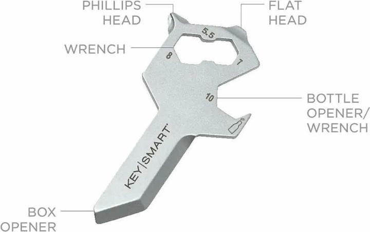 Image du produit Key Smart Alltul Multitool Animal Series Acier inoxydable (5 Fonctions)