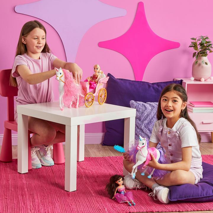Actual product image Komelon SPARKLE GIRLZ playset royal horse carriage, 10068