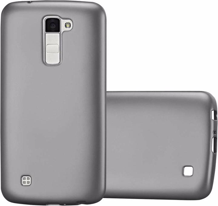 Actual product image Cadorabo TPU Matt Metallic Cover (LG K10)
