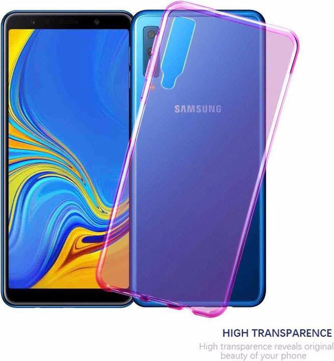 Actual product image Cadorabo TPU Ultra Slim AIR Cover (Samsung Galaxy A7 (2018))