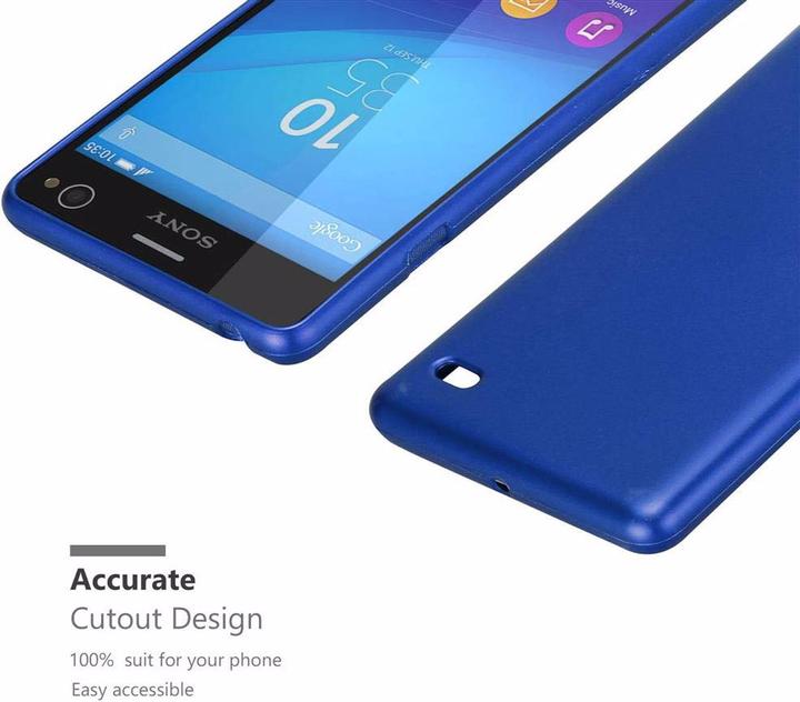 Actual product image Cadorabo TPU Matt Metallic Cover (Sony Xperia C4)