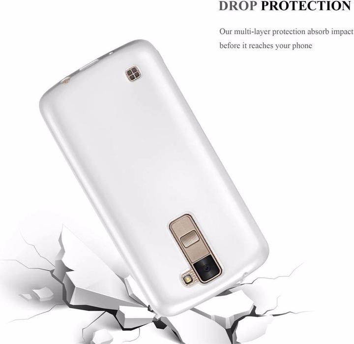 Image du produit Cadorabo Couverture métallique mate TPU (LG K8)