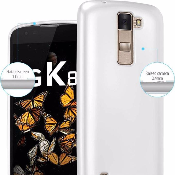 Image du produit Cadorabo Couverture métallique mate TPU (LG K8)