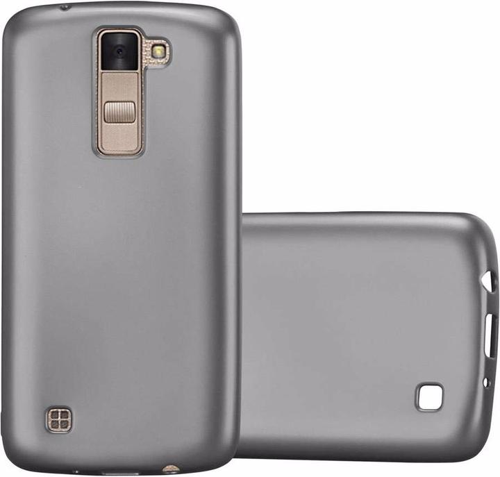 Actual product image Cadorabo TPU Matt Metallic Cover (LG K8)