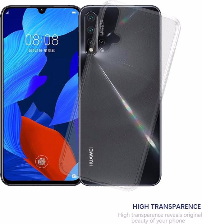 Actual product image Cadorabo TPU Ultra Slim AIR Cover (Huawei Nova 5)