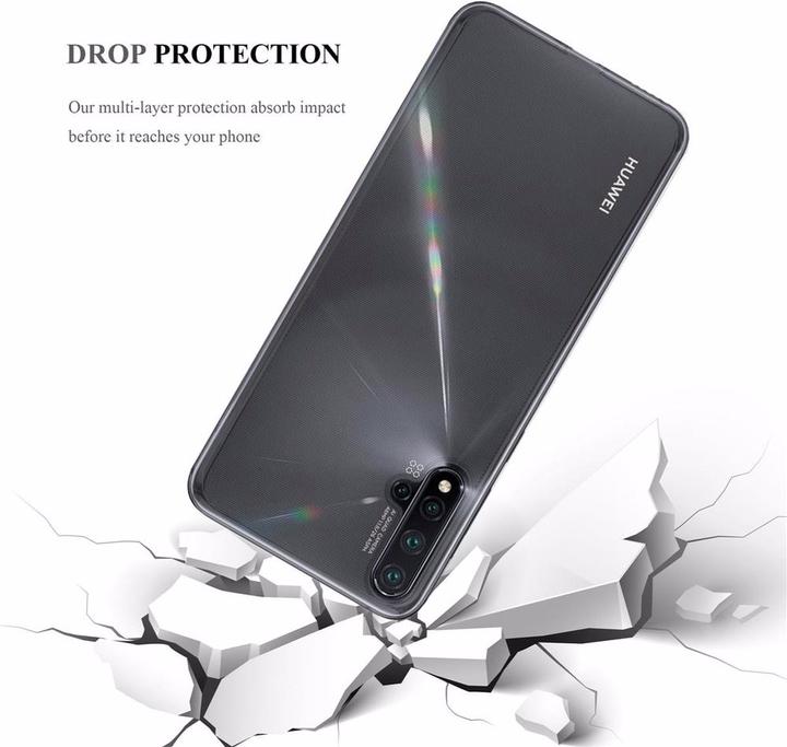 Actual product image Cadorabo TPU Ultra Slim AIR Cover (Huawei Nova 5)
