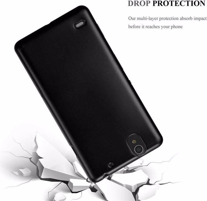 Image du produit Cadorabo Couverture métallique mate TPU (Sony Xperia C4)