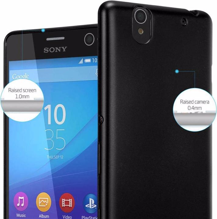 Image du produit Cadorabo Couverture métallique mate TPU (Sony Xperia C4)