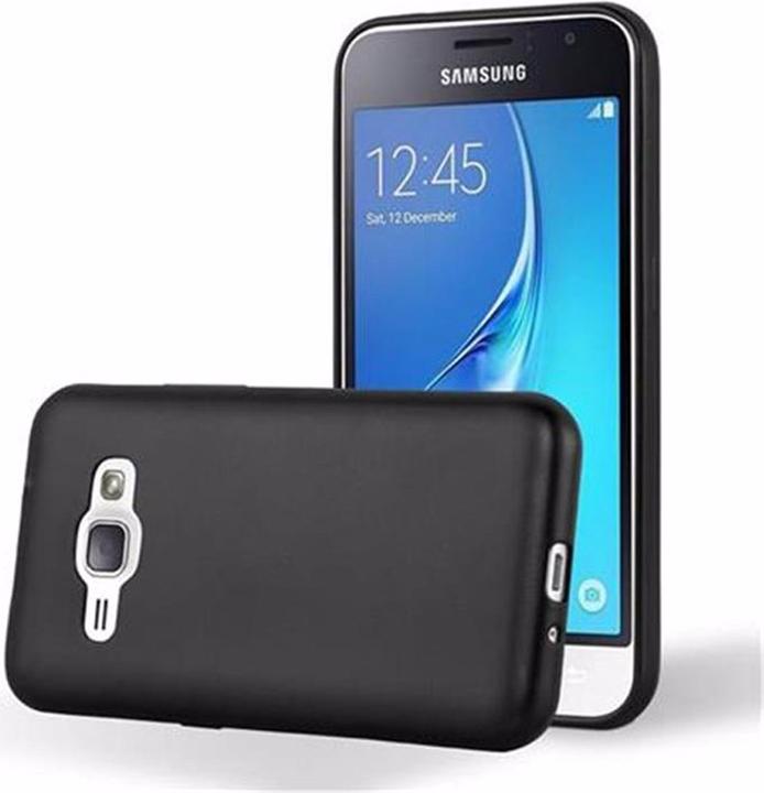 Actual product image Cadorabo TPU Matt Metallic Cover (Samsung Galaxy J1 (2016))