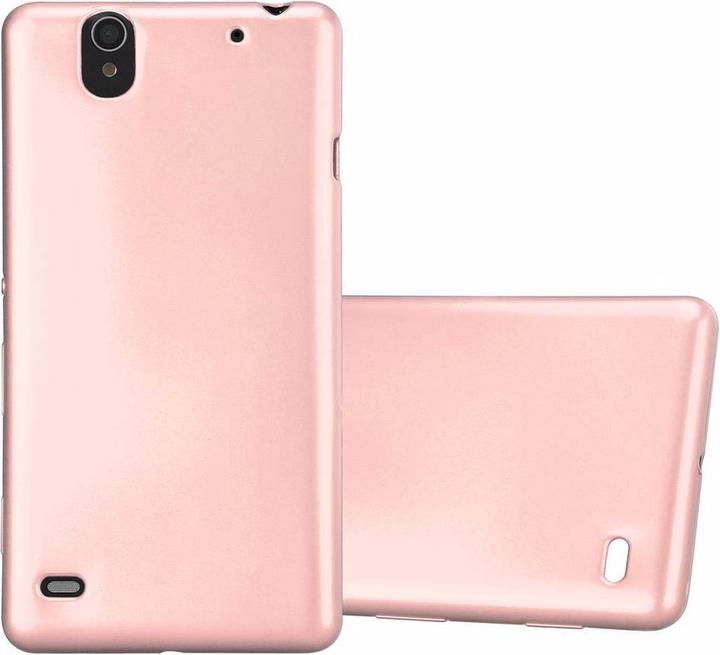 Actual product image Cadorabo TPU Matt Metallic Cover (Sony Xperia C4)