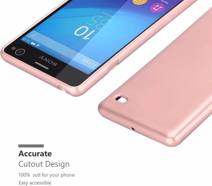 Actual product image Cadorabo TPU Matt Metallic Cover (Sony Xperia C4)