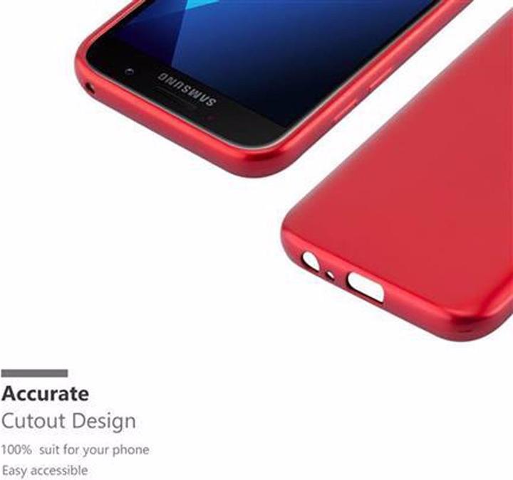 Image du produit Cadorabo Couverture métallique mate TPU (Samsung Galaxy A3 (2017))