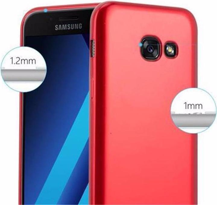 Image du produit Cadorabo Couverture métallique mate TPU (Samsung Galaxy A3 (2017))