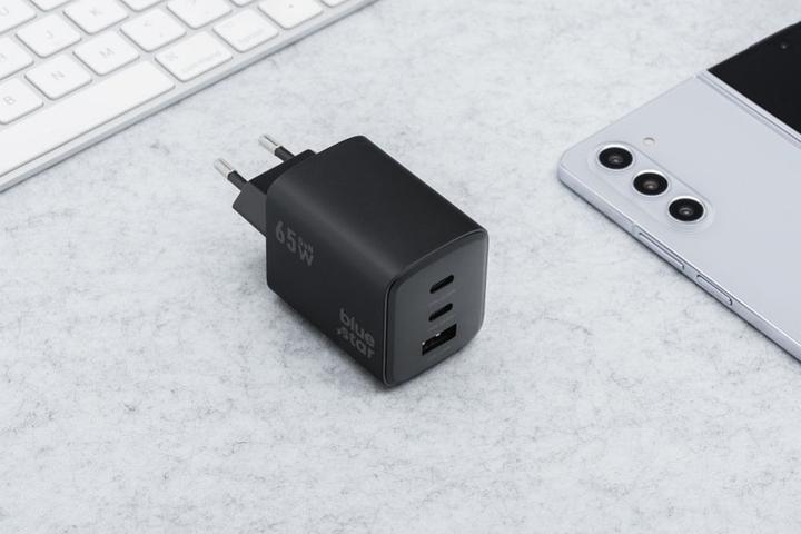 Produktbild Cable Blue Star BLUE STAR travel charger GaN 4A 65W 2 x Type C + USB A PD QC4.0 VT-43 black (65 W)