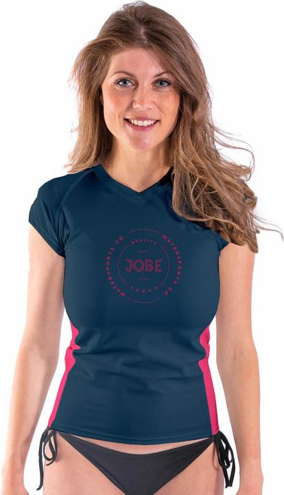 Jobe Rash Guard S/S Wmn V-Neck Midnight Blue (XS)