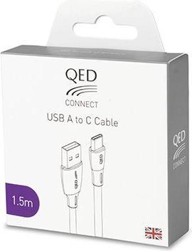 Image du produit QED Câble de connexion Usb-A (M) vers Usb-C (M) 1,5 mètre QE8187 (1.50 m)