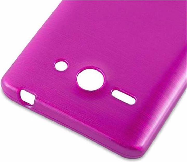 Produktbild Cadorabo TPU Brushed Cover (Huawei Ascend G525, Huawei Ascend G520, Huawei Ascend G510)