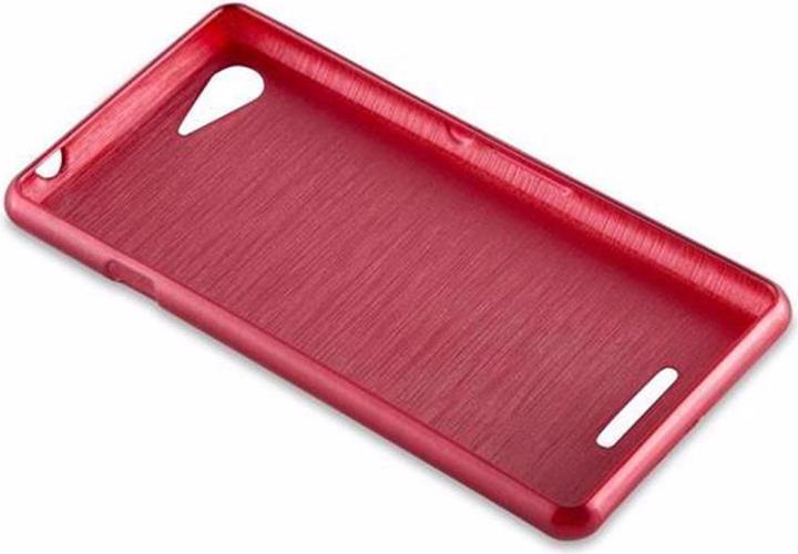 Actual product image Cadorabo TPU Brushed Cover (Sony Xperia E3)