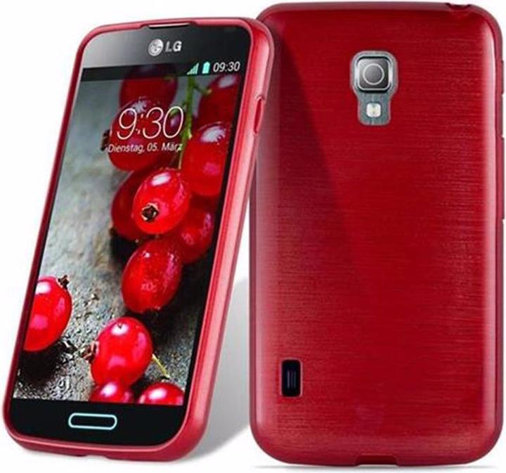 Actual product image Cadorabo TPU Brushed Cover (LG Optimus L7 II)