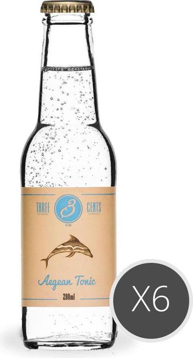 Produktbild Three Cents Aegean Tonic (6 x 20 cl)