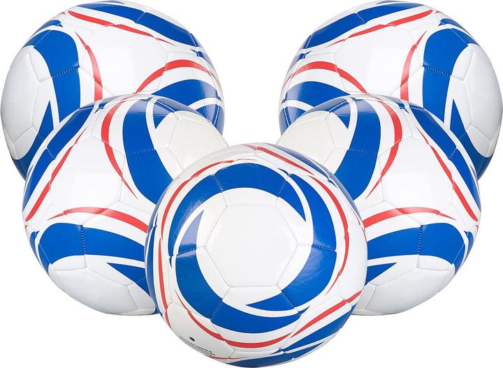 Actual product image Speeron Set of 5 synthetic leather training footballs, 20 cm Ø, size 4, 390 g (4)