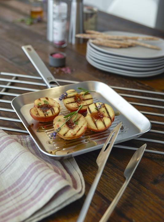 Produktbild Zwilling Grillpfanne unbeschichtet (24 cm, Grillpfanne, Edelstahl)