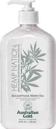 Australian Gold Hemp Nation Eucalyptus and White Tea Tan Extender 535ml