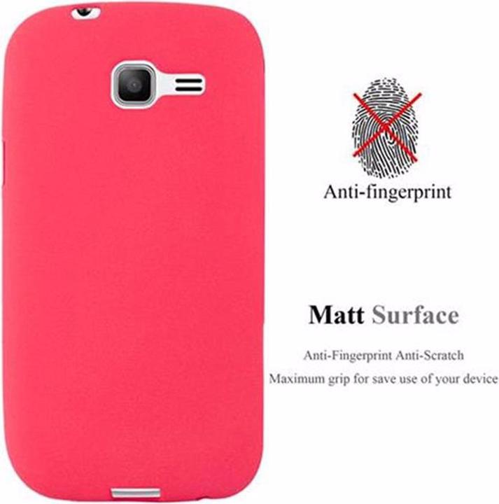Actual product image Cadorabo TPU Frosted Cover (Samsung Galaxy Trend Lite)