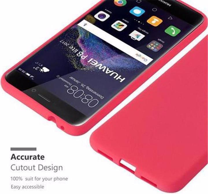 Actual product image Cadorabo TPU Frosted Cover (Huawei P8 Lite (2017), Huawei P9 Lite (2017))