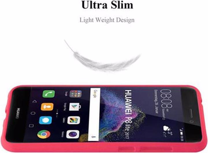 Actual product image Cadorabo TPU Frosted Cover (Huawei P8 Lite (2017), Huawei P9 Lite (2017))