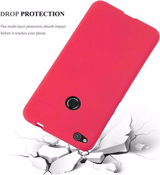 Actual product image Cadorabo TPU Frosted Cover (Huawei P8 Lite (2017), Huawei P9 Lite (2017))
