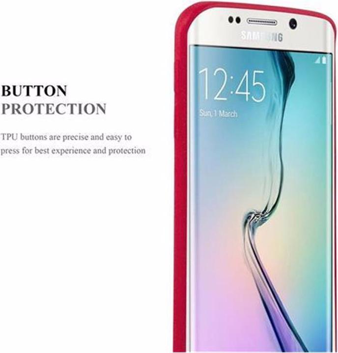 Immagine prodotto Cadorabo Copertura smerigliata in TPU (Samsung Galaxy S6 Edge)