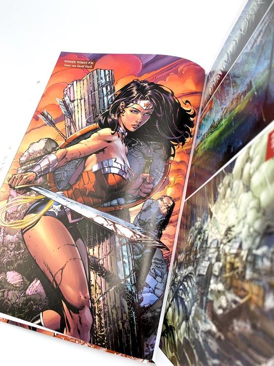 Actual product image Panini Wonder Woman - Göttin des Krieges (Deluxe Collection) (German, David Finch, 2020)
