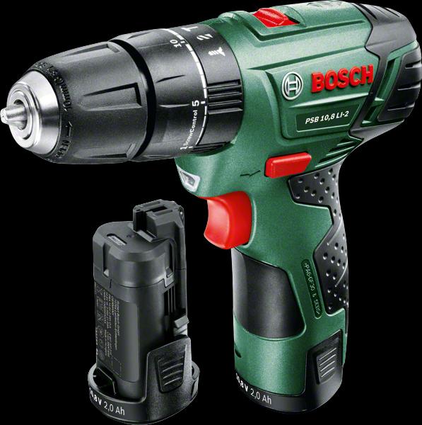 Bosch Home & Garden PSB 10,8 LI-2 Color Guide Box (Akkubetrieb)