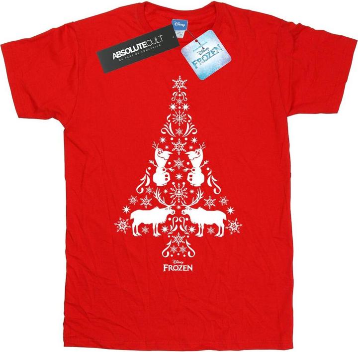 Disney Frozen Christmas Tree TShirt (M)