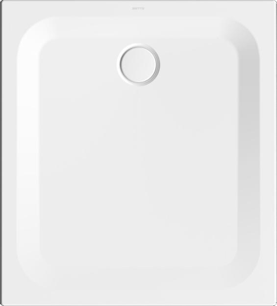 Bette Shower tray Ultra 1000 x 900 x 25 mm white smooth 1660-000