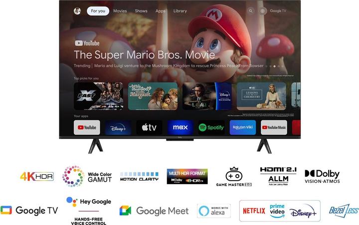 Produktbild TCL 43P755 (43", LED, 4K, 2024)