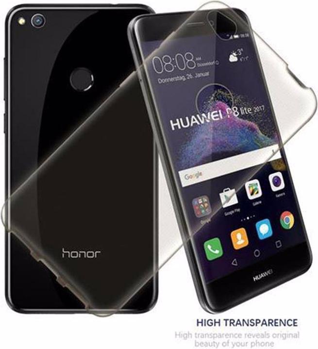 Actual product image Cadorabo TPU Ultra Slim AIR Cover (Huawei P8 Lite (2017), Huawei P9 Lite (2017))